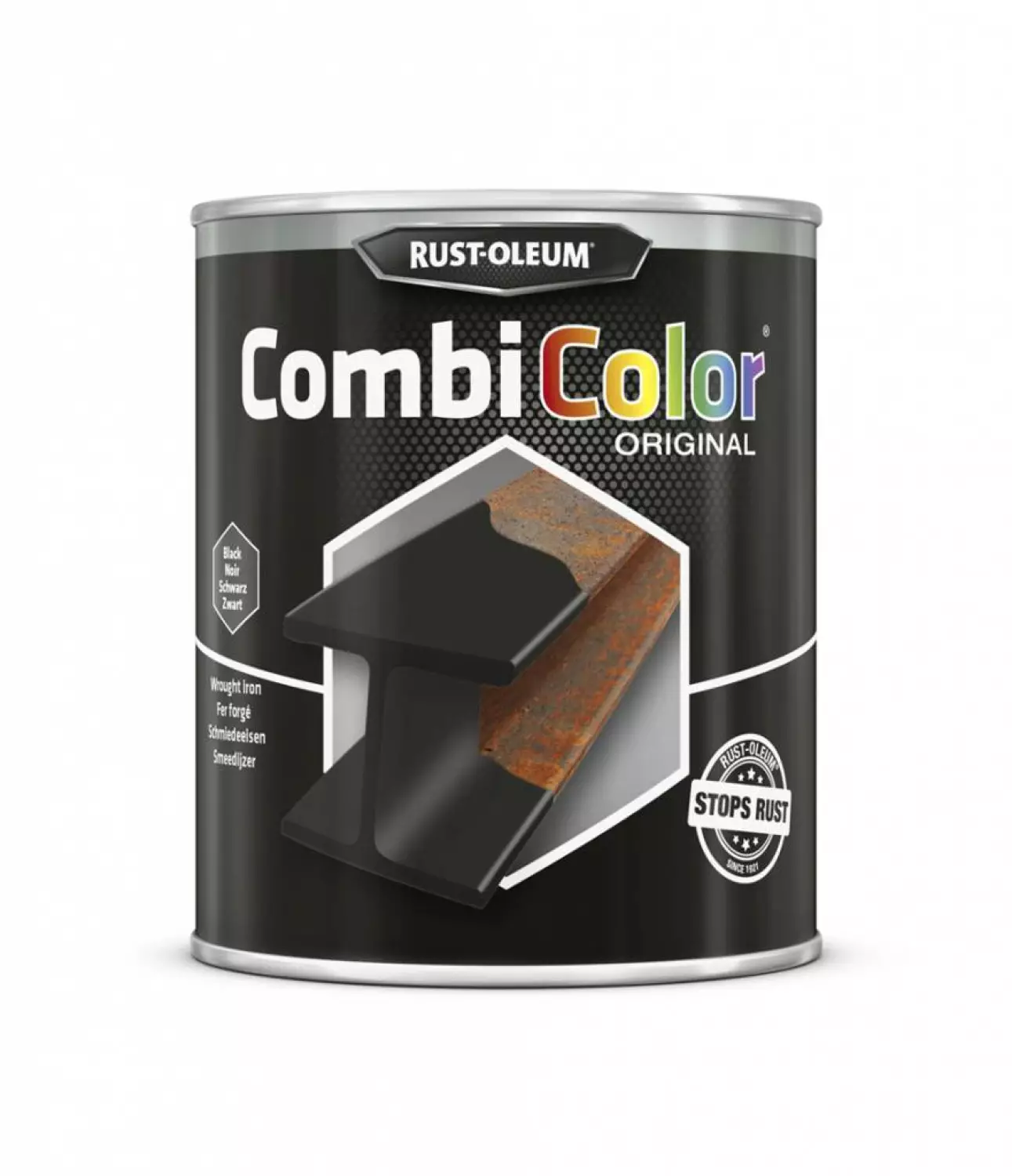 Rust-Oleum Combicolor - Smeedijzer Zwart - 2,5L