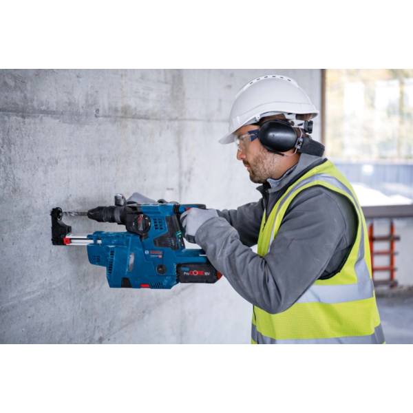 Bosch GBH 18V-28 CF 18V Accu SDS-plus Boorhamer Set (2x 8.0Ah ProCORE Accu) In L-Boxx - 3,3J - Koolborstelloos - Detailed view of the product