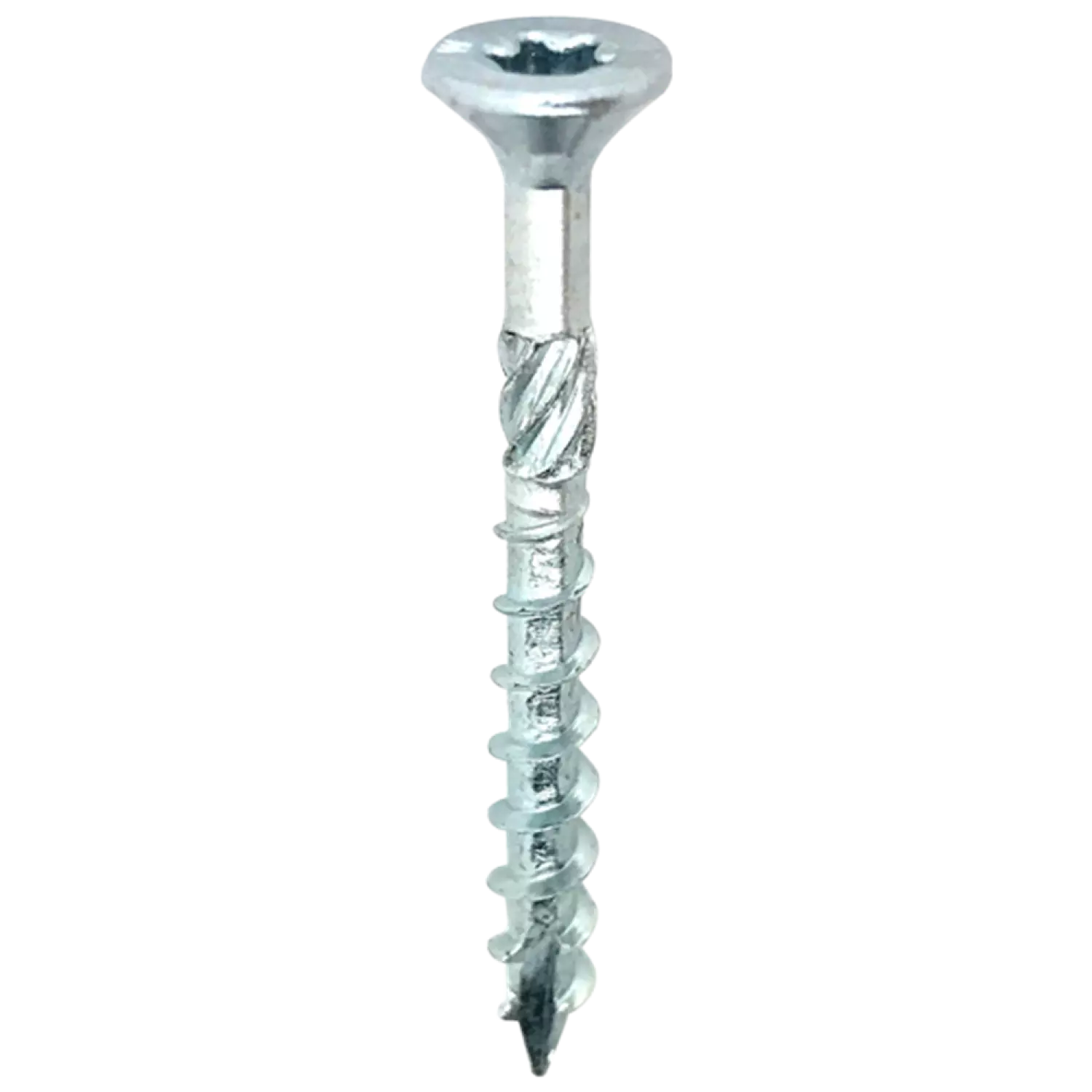 Woodies 61540370 Ultimate Spaanplaatschroef - TX20 - 4.0 X 40mm - Verzonken Kop - Deeldraad - Verzinkt (1000st)