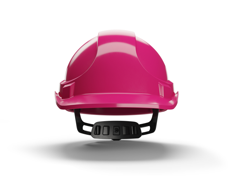 Hellberg 6-Punts Veiligheidshelm Factor ABS - Roze - Detailed view of the product
