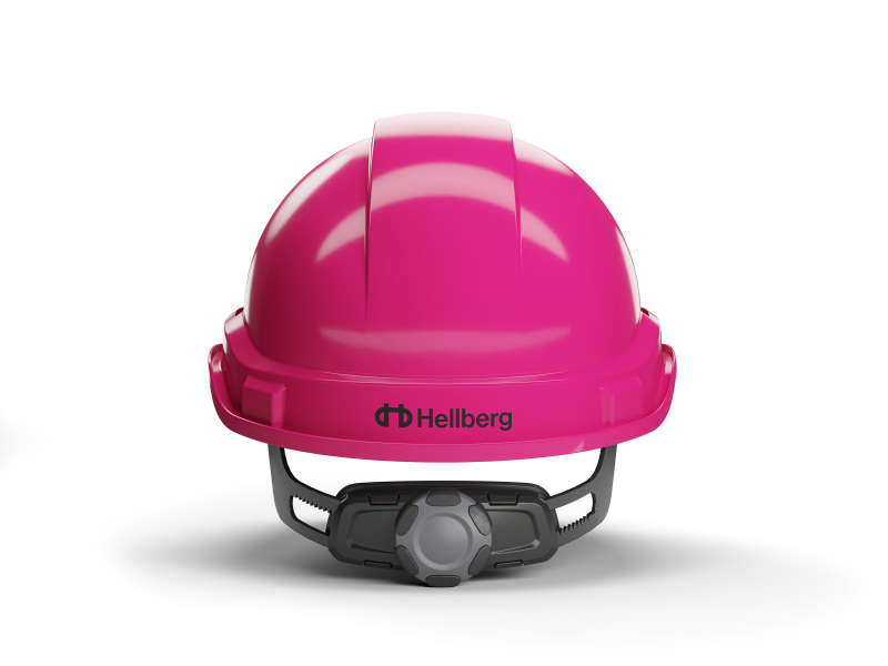 Hellberg 6-Punts Veiligheidshelm Factor ABS - Roze - Detailed view of the product