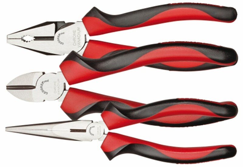 Gedore RED R28002003 3-delige Tangenset - 2C-greep