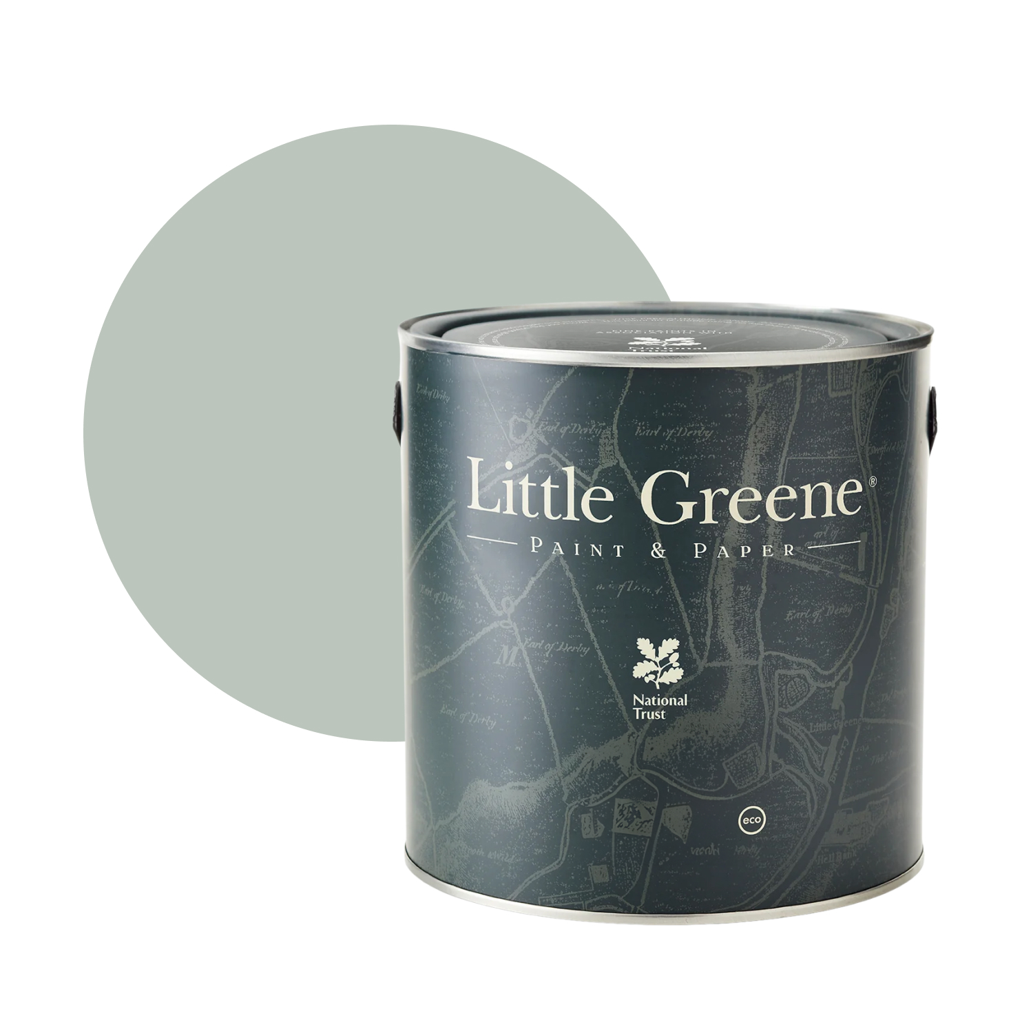 Little Greene Interior Oil Eggshell - Pearl Colour Dark No. 169 - 1L