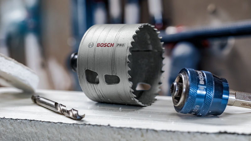 Bosch 2608594425 PRO Multi Material 14-delige Gatzaagset Met Power Change Plus - Detailed view of the product
