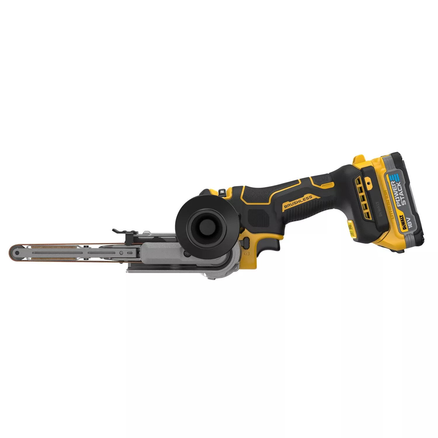DeWALT DCM200E2T 18V Li-ion XR Accu Stripschuurmachine Set (1x 1.7Ah) In TSTAK - 13mm