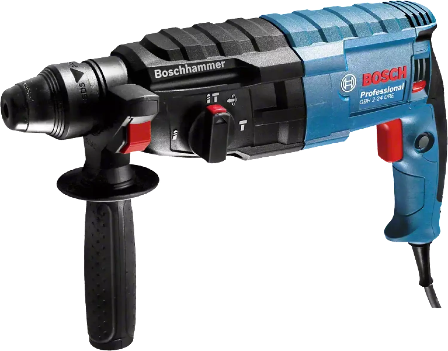 Bosch Professional GBH 240 - Boorhamer - Inclusief handgreep en diepteaanslag
