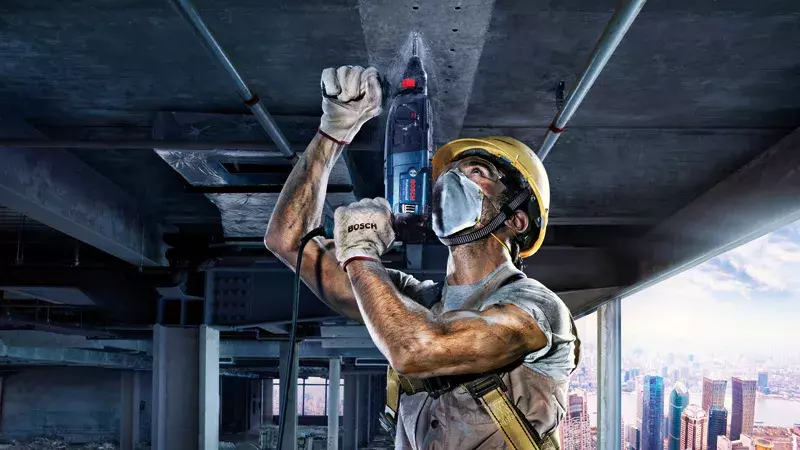 Bosch GBH 240 SDS-plus Combihamer In Koffer - 2,7 Joule - Detailed view of the product