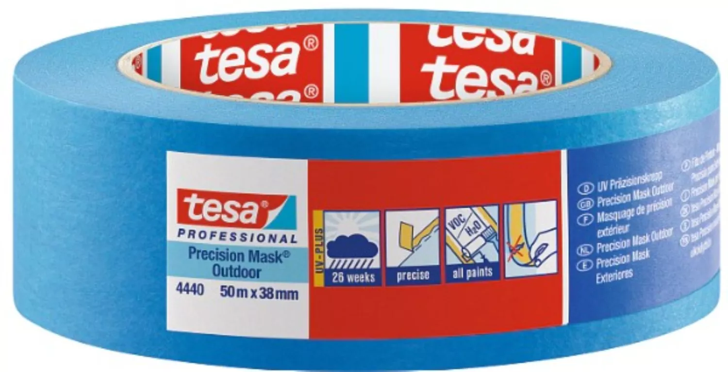 Tesa 4440 Professional Afplaktape Buiten - 38mm X 50m