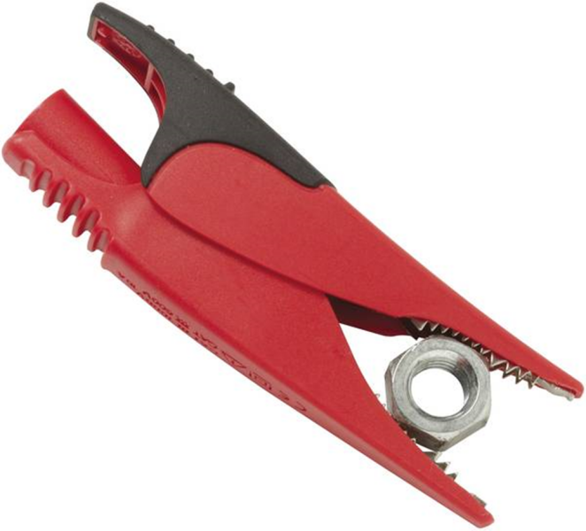 Fluke AC285 Krokodillenklemmen Met Vernikkelde Stalen Bek - 20mm - Detailed view of the product