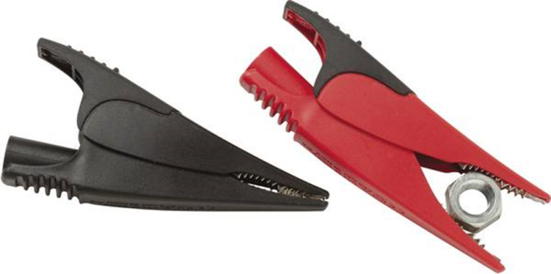 Fluke AC285 Krokodillenklemmen Met Vernikkelde Stalen Bek - 20mm - Detailed view of the product