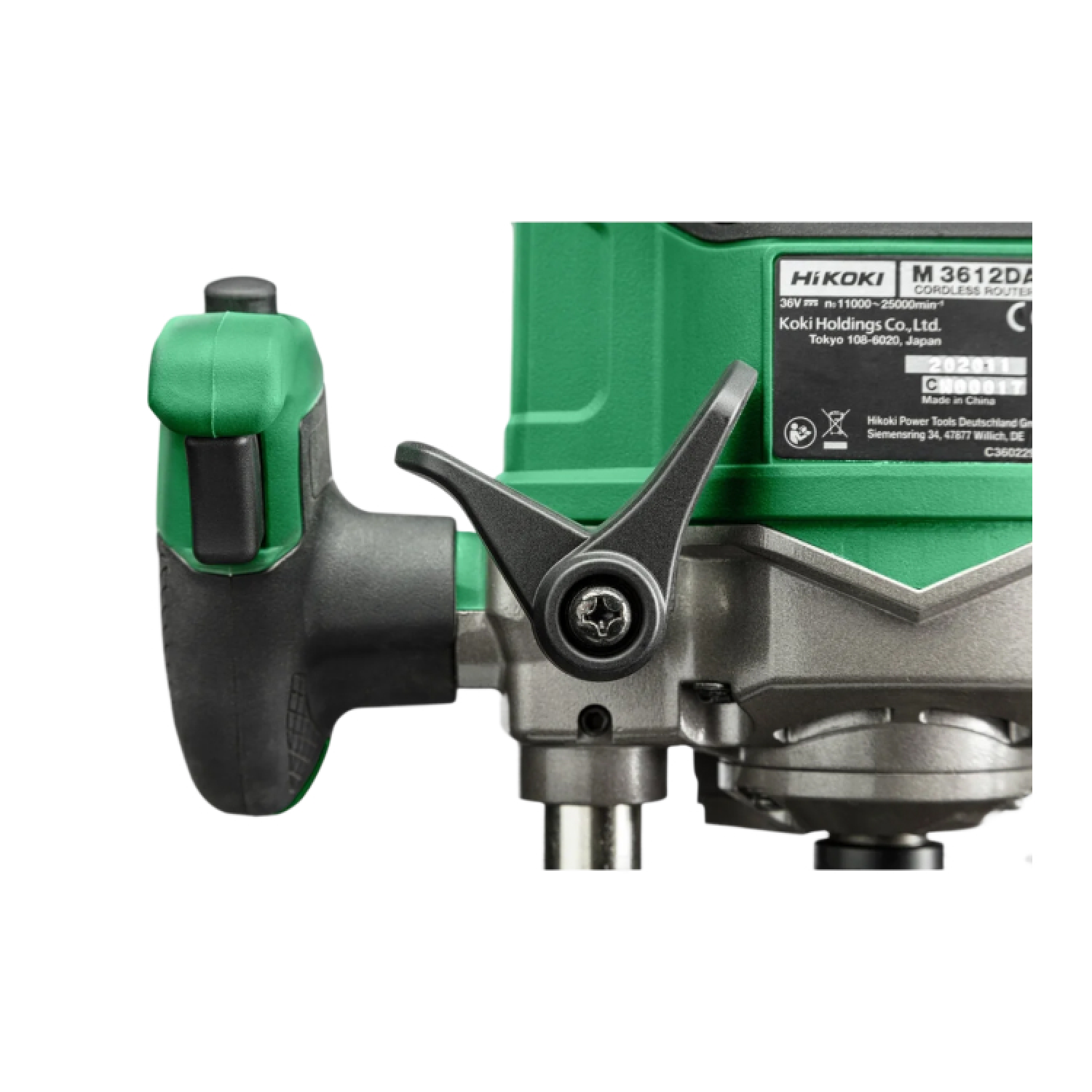 Hikoki Accu bovenfreesmachine 36v - zonder accu en lader M3612DAW2Z