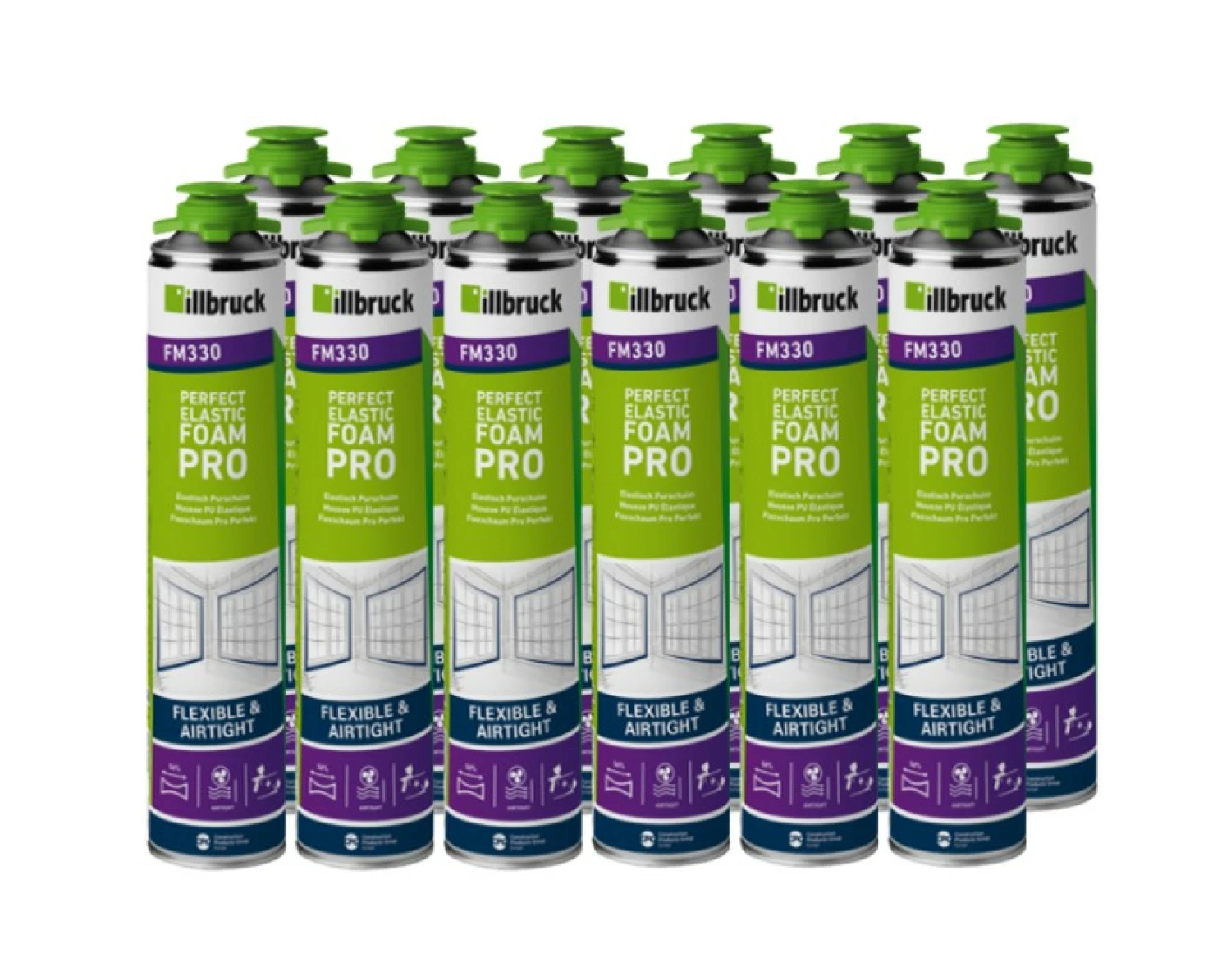 Illbruck FM330 Purschuim - 880ml (12st)