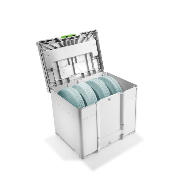 Festool SYS-STF D225 GR NET-Set Schuurmateriaal-Systainer³ Granat SYS-STF Granat Net D 225 In Systainer - Default image for the product