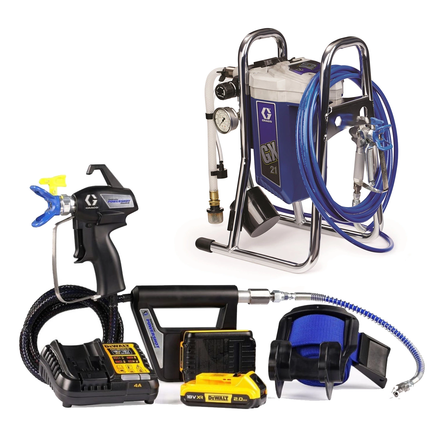 Graco GX 21 Airless 17G183 Met Powershot afbeelding 1