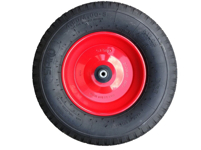 Fort 80043 Wiel Staal Rood - 20mm
