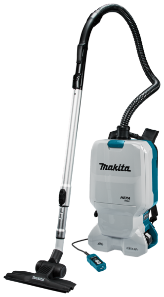 Makita DVC660PT2 2x18 V Rugstofzuiger Voor Schoonmaak Body Incl. 2 Accu's En Duolader - Detailed view of the product