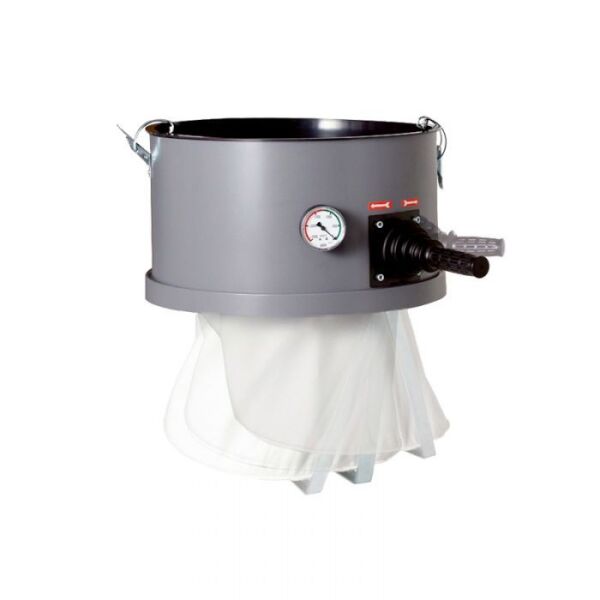 Ghibli AS 60 Silent RVS Bouwstofzuiger - 3450W - 80L - Detailed view of the product