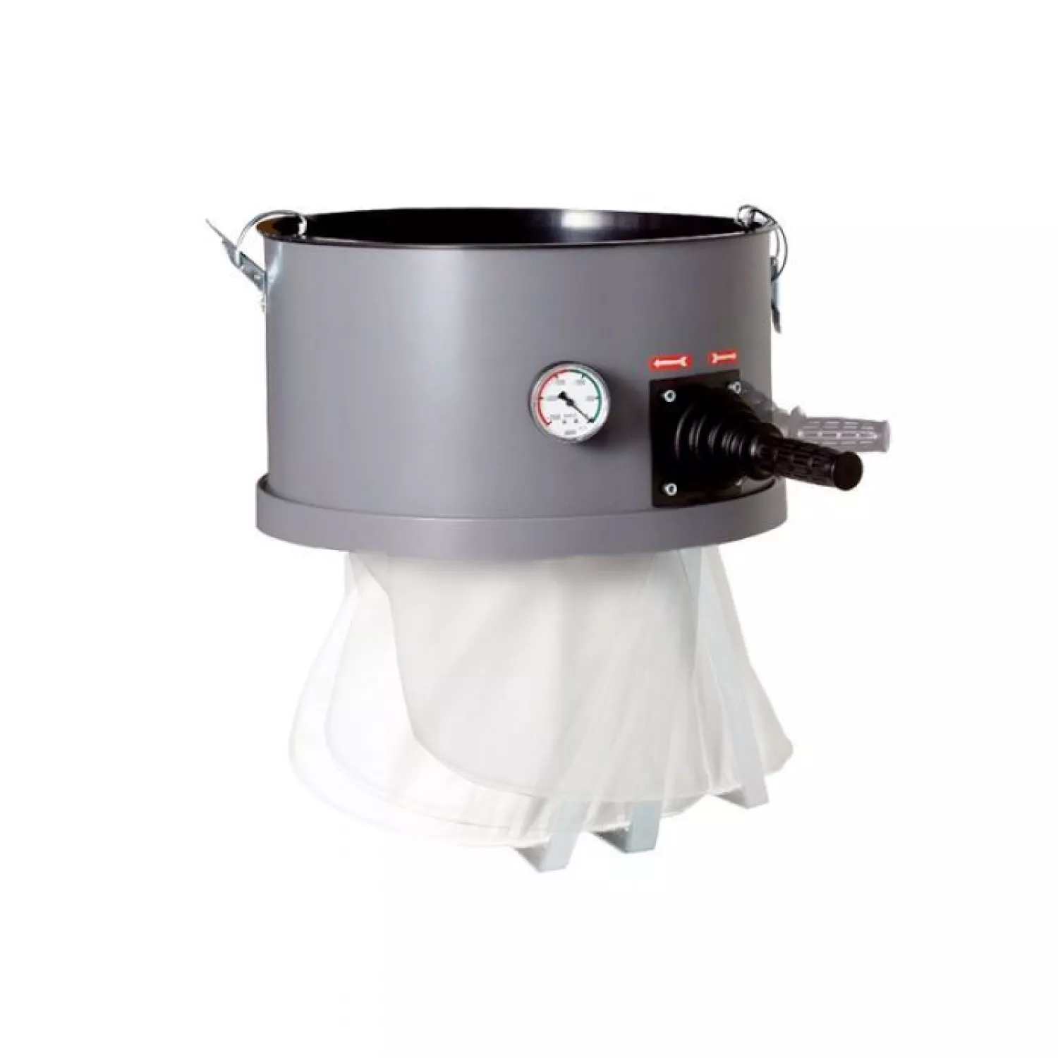 Ghibli AS 60 IK RVS Bouwstofzuiger - 3450W - 80L thumbnail 4