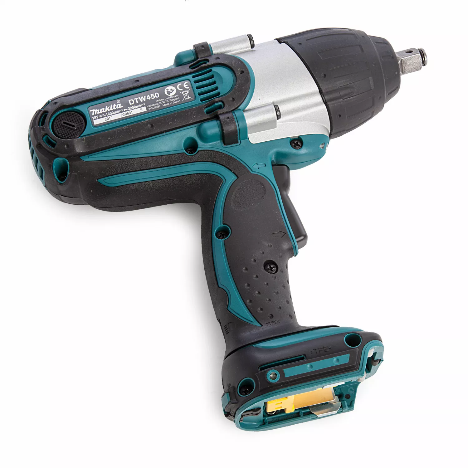 Makita - DTW450Z - 18V - accu - 1/2" slagmoersleutel - zonder accu`s en lader