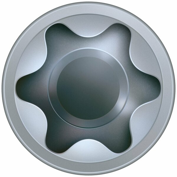 SPAX Kozijnschroeven Cilinderkop - Voldraad - T30 - 7.5x80 Mm (100st) - Detailed view of the product