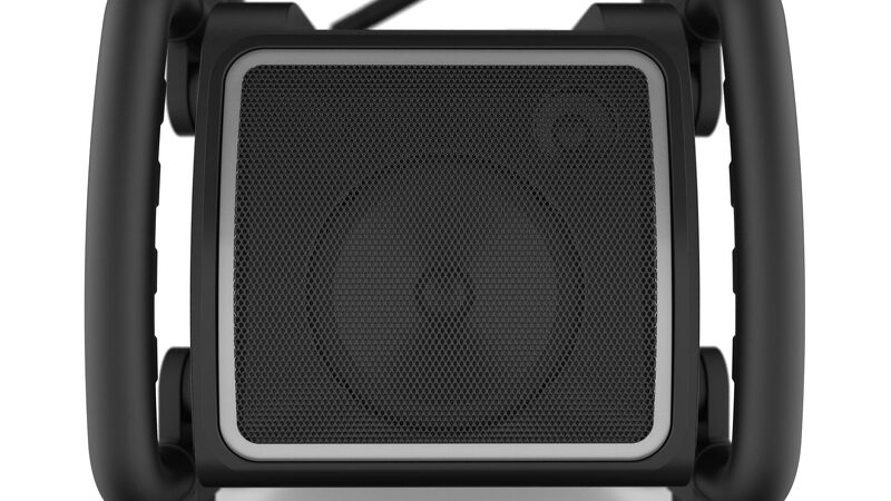 PerfectPro TEAMBOX TBX2 Bouwradio - FM RDS / DAB+ - AUX-in - Bluetooth - Oplaadbaar (ingebouwde Lithium Accu) - Detailed view of the product