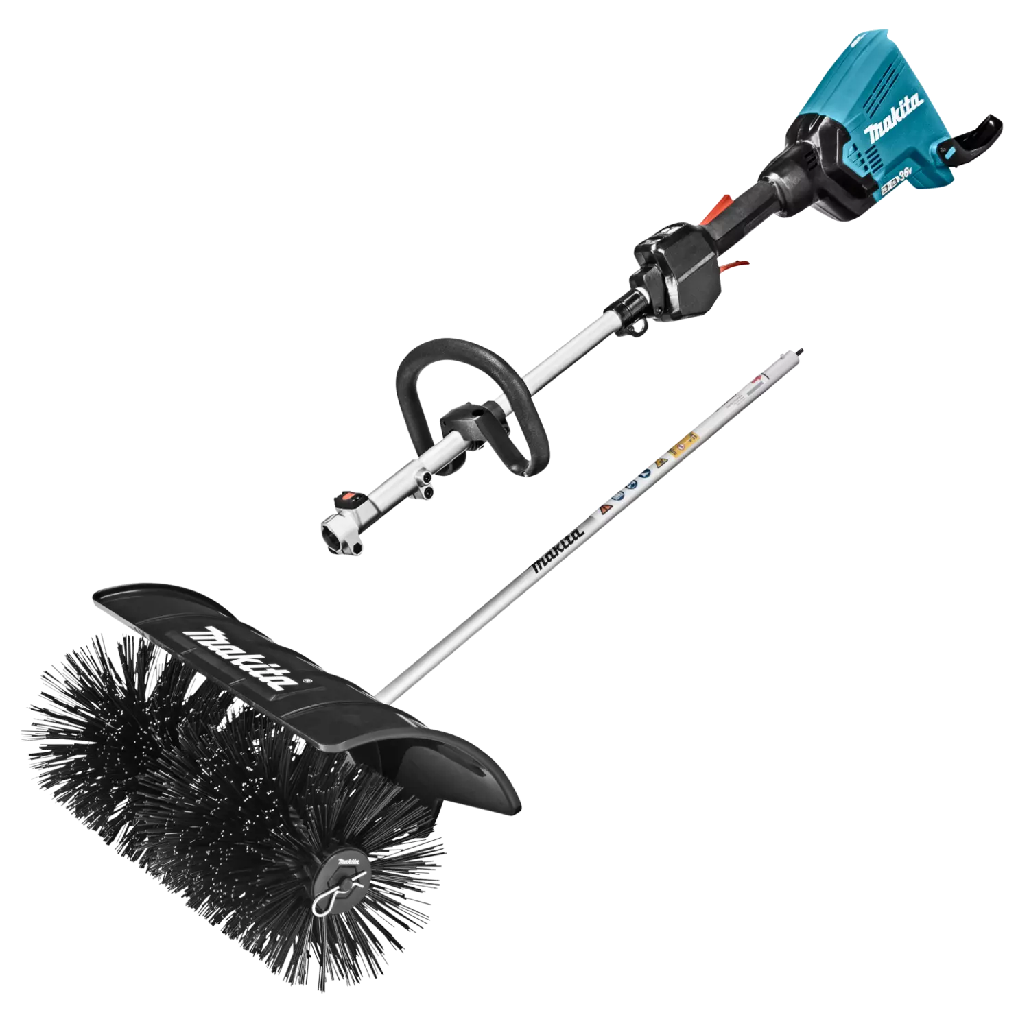 Makita DUX60ZX15 (2x18V) Li-ion Accu Combimotor Body Met Rolbezem Opzetstuk