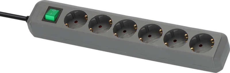 Brennenstuhl 1159540015 6 Voudige Stekkerdoos Met Schakelaar - 1,5m X 34cm - Detailed view of the product