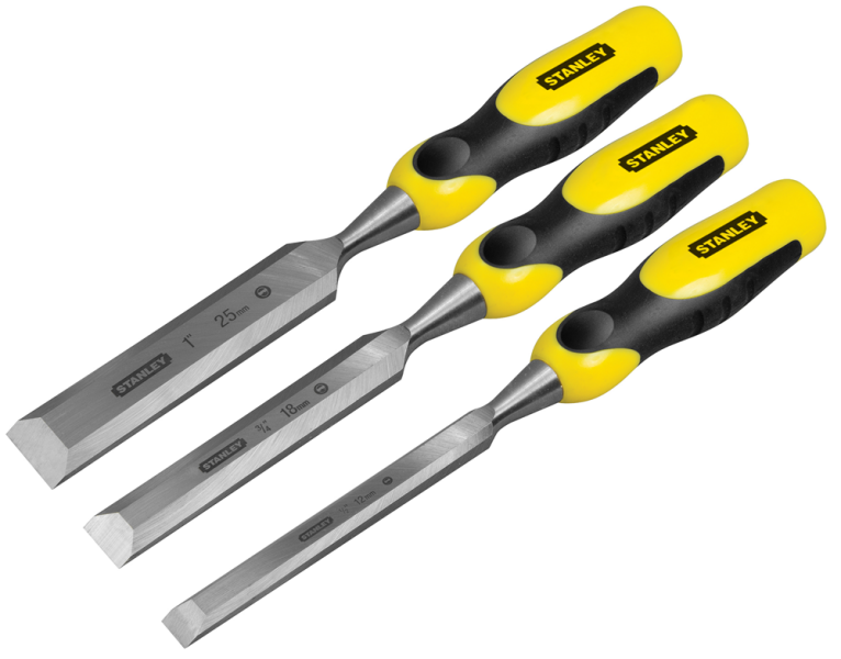 Stanley 2-16-883 3 Delige Dynagrip Steekbeitelset In Koffer - Default image for the product