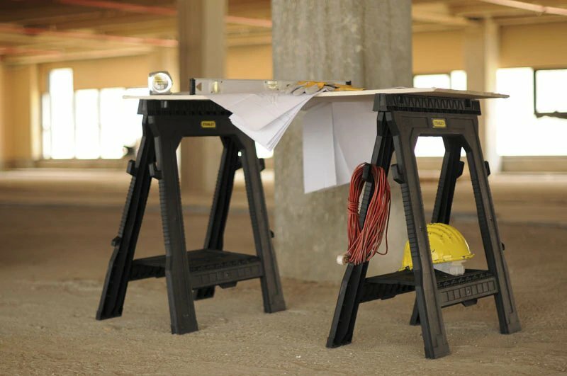 Stanley 1-70-713 Kunststof Schragen - Draagcapaciteit 450 Kg (set Van 2 Stuks) - Detailed view of the product