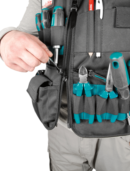 Makita E-15609 Gereedschapsvest - Detailed view of the product