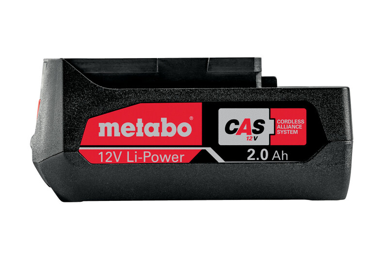 Metabo 625406000 12V Li-Power Accu - Air Cooled - 2,0Ah - Detailed view of the product