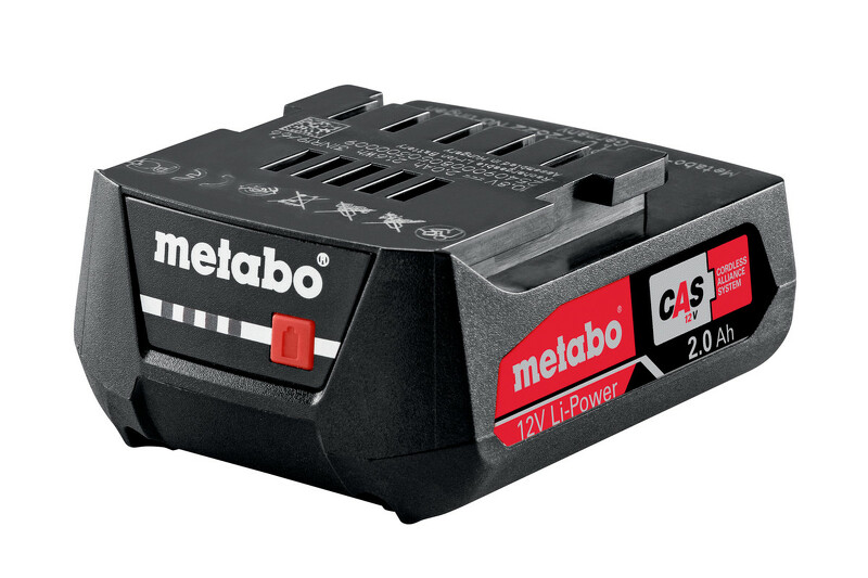Metabo 625406000 12V Li-Power Accu - Air Cooled - 2,0Ah