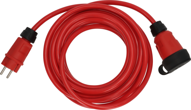 Brennenstuhl Professional VQ 1200 Verlengsnoer H07BQ-F 3G2,5 - IP44 - 10m - Rood