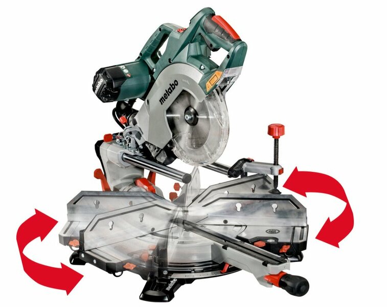 Metabo KGSV 72 XACT SYM Afkortzaag - 1800W - 216 X 30mm - Detailed view of the product