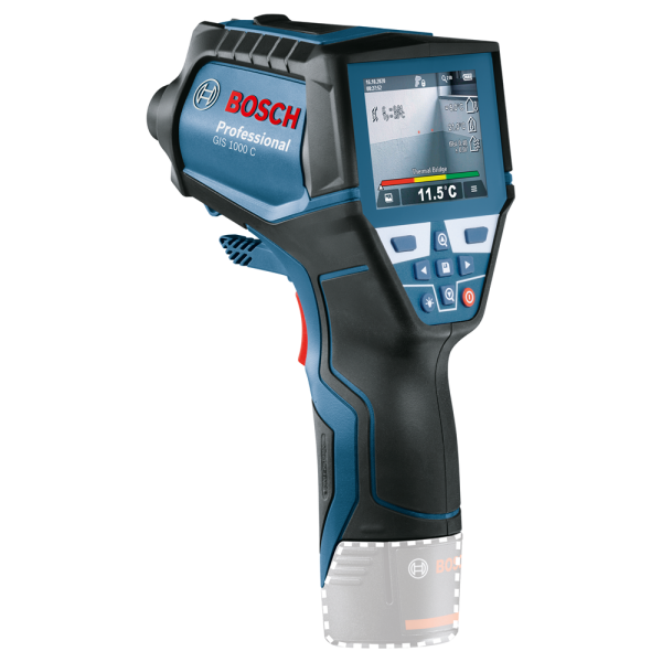 Bosch GIS 1000 C SOLO 10.8V Li-Ion Accu Thermodetector Body In L-Boxx - Detailed view of the product