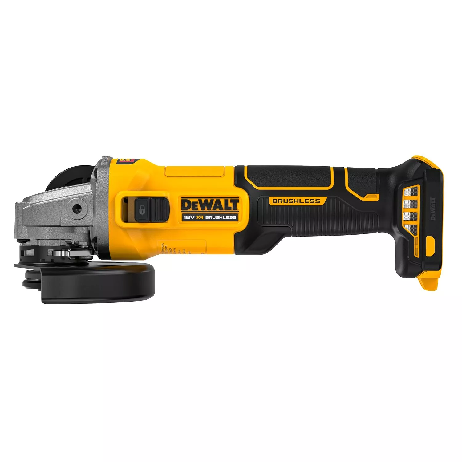 DeWalt DCG407NT-XJ 18V XR Accu Haakse Slijper | 125mm | Schuifschakelaar | Zonder accu's en lader in TSTAK - DCG407NT-XJ