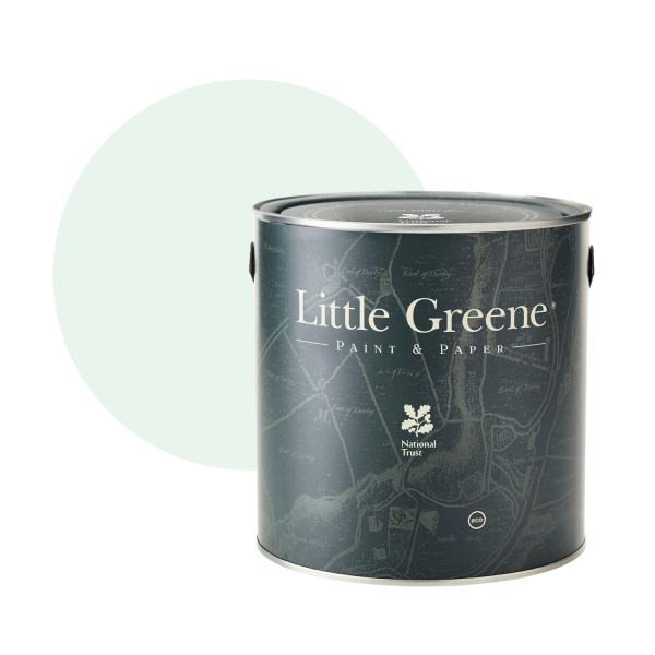 Little Greene Absolute Matt Emulsion - Aquamarine Pale No. 282 - 10L afbeelding