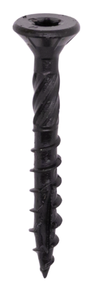 Woodies 61851448 Ultimate Blackline Spaanplaatschroef Shield - TX25 - 5.0 X 60/35mm - Platverzonken Kop - Deeldraad - Gecoat (200st)