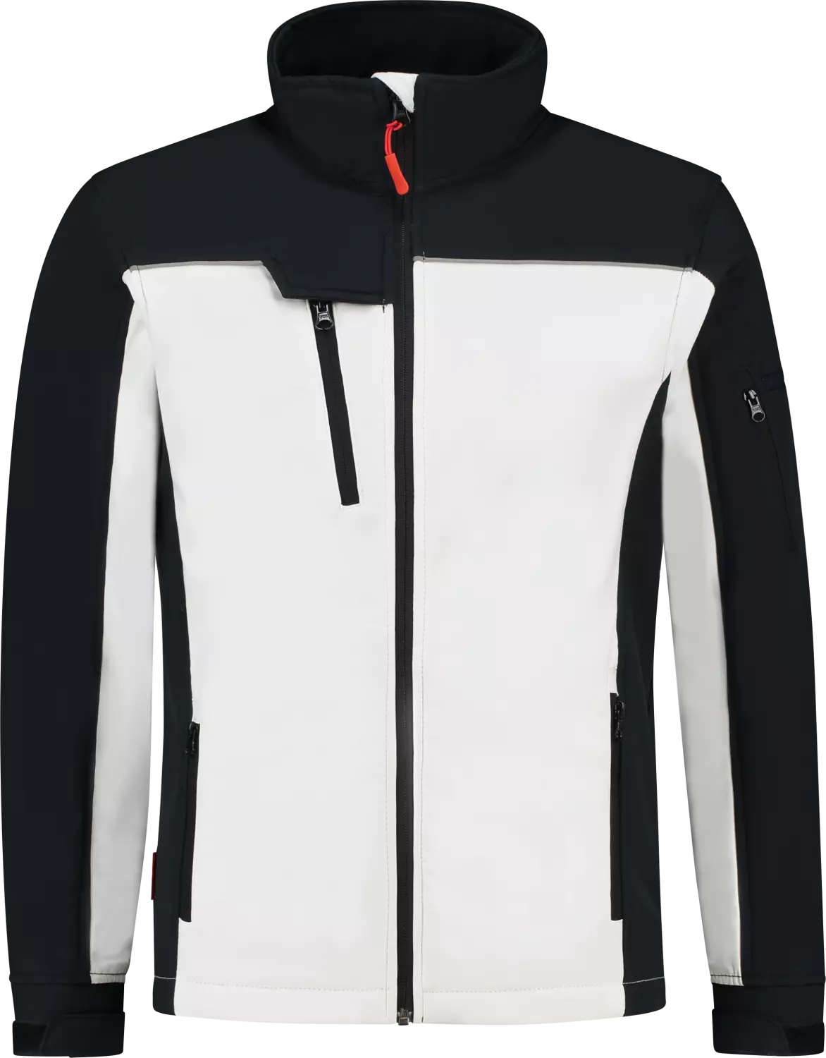 Workman 2501 Softshell Jacket Summer - Wit / Navy - L