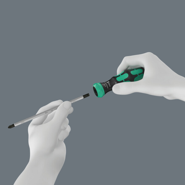 Wera 05051540001 7-delige Kraftform Kompakt Vario RA Schroevendraaierset In Etui - Met Ratelfunctie - Detailed view of the product