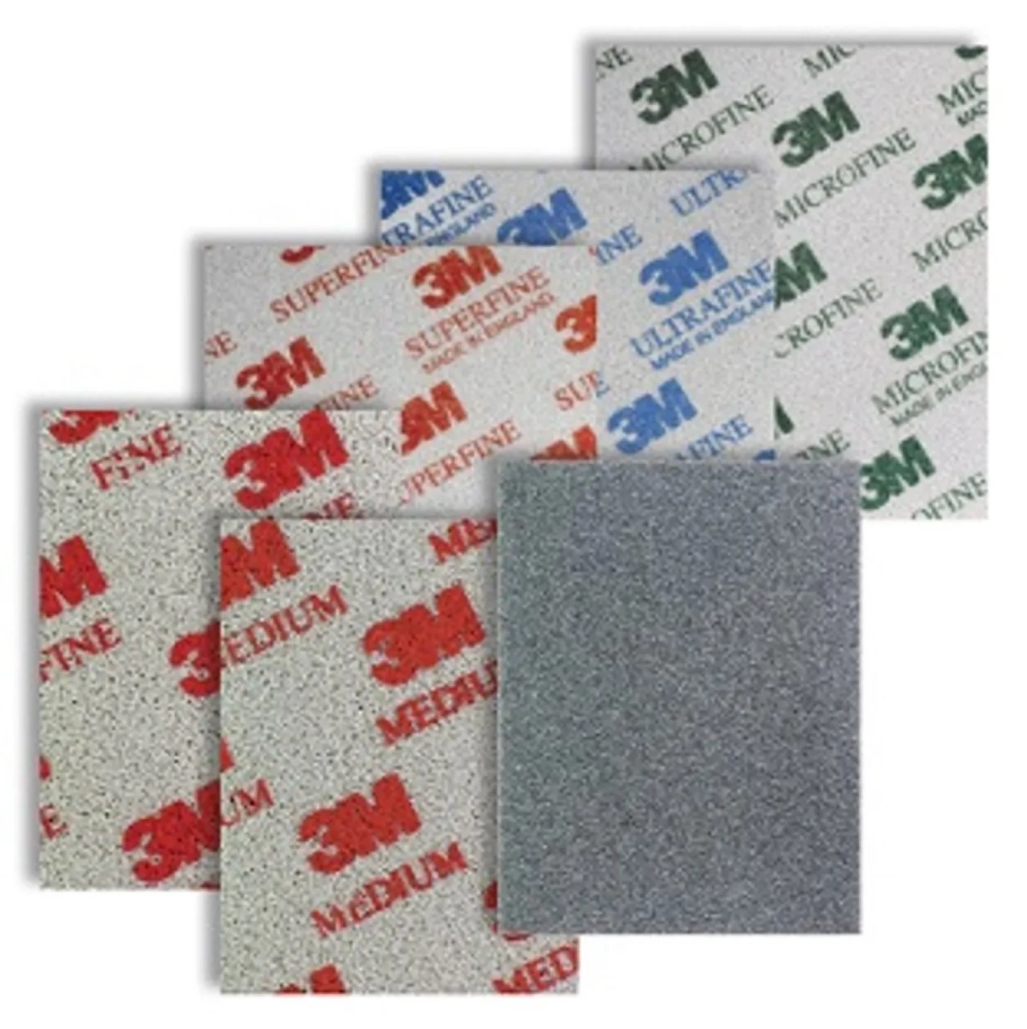 3M Softback Schuurspons -140mm X 115mm - Super Fine - K240 afbeelding