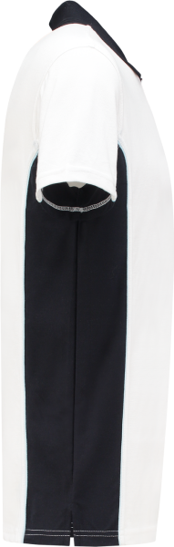 Workman 1401 Poloshirt - Wit / Navy - 2XL - Detailed view of the product