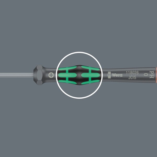 Wera 05073676001 11-delige Kraftform Kompakt Micro 11 Electronics 1 Schroevendraaierset In Etui - Detailed view of the product