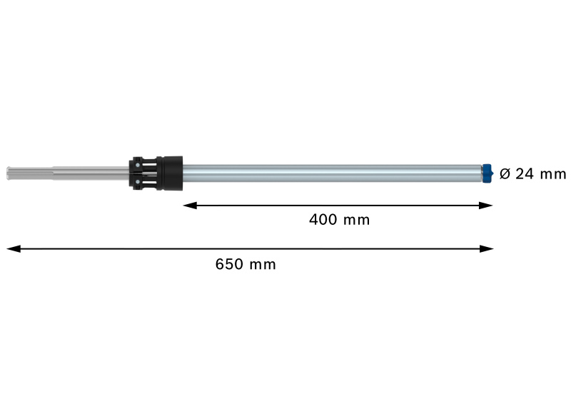 Bosch 2608901794 EXPERT Hamerboor SDS Clean SDS Max-8X - 24x400x650mm - Detailed view of the product