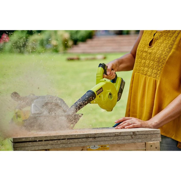 Ryobi R18TB-0 18V Li-Ion Accu Werkplaatsblazer Body - 200km/h - Detailed view of the product