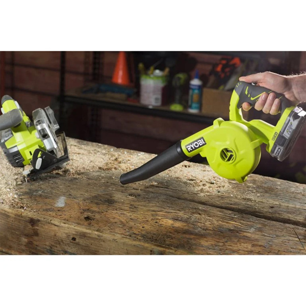 Ryobi R18TB-0 18V Li-Ion Accu Werkplaatsblazer Body - 200km/h - Detailed view of the product