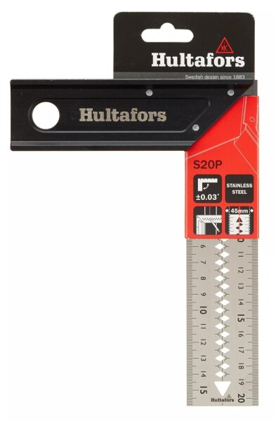 Hultafors Square Pro S20P Winkelhaak - 200mm - Detailed view of the product