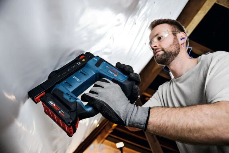 Bosch GTH 18V-14 18V Accu Niet Tacker Body - 10,6mm - 6-14mm - Detailed view of the product