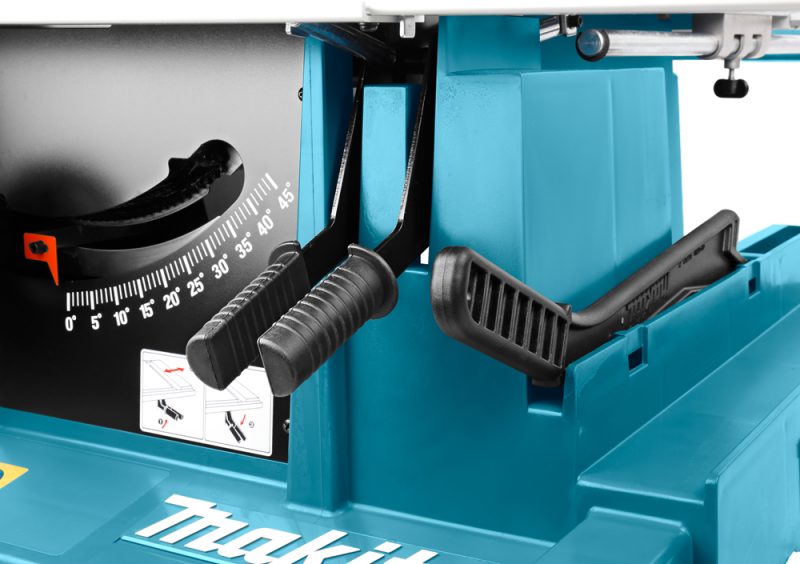 Makita 2704N Zaagtafel - 1650W - 260 X 30mm - Detailed view of the product