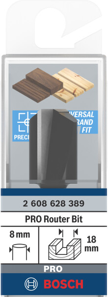 Bosch 2608628389 Vingerfrees - 2 Snijvlakken - Hardmetaal - 18x25mm - Detailed view of the product